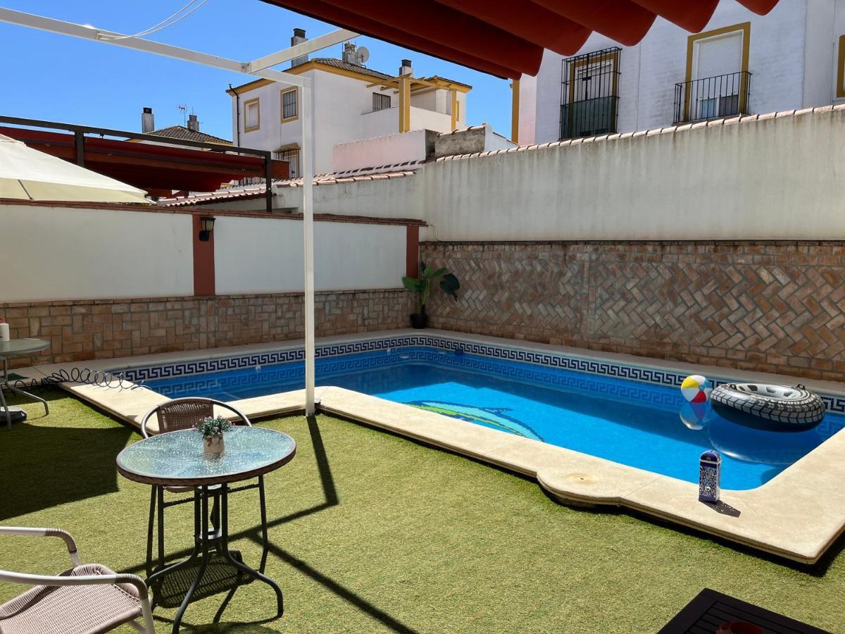 Casa Con Piscina Cerca De Sevilla Buitenkant foto